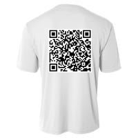 God Is Greater QR Code Youth Performance Sprint T-Shirt
