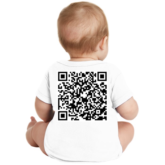 God Is Greater QR Code Baby Bodysuit