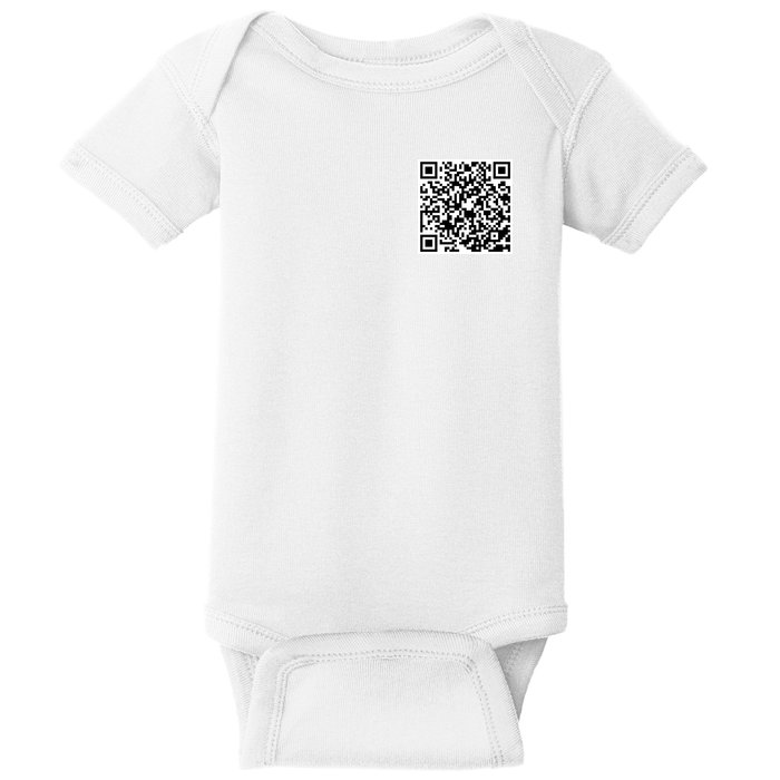 God Is Greater QR Code Baby Bodysuit