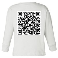 God Is Greater QR Code Toddler Long Sleeve Shirt