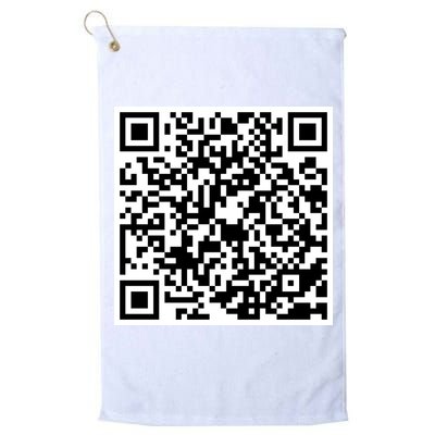 God Is Greater QR Code Golf Towel