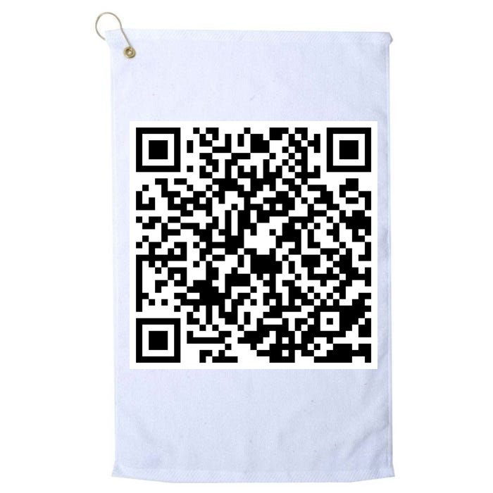 God Is Greater QR Code Golf Towel