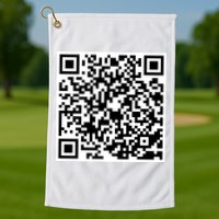 God Is Greater QR Code Golf Towel