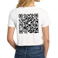 God Is Greater QR Code Crop Top