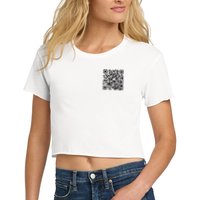 God Is Greater QR Code Crop Top