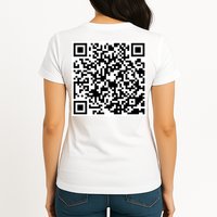 God Is Greater QR Code Womens T-Shirt