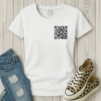 God Is Greater QR Code Womens T-Shirt