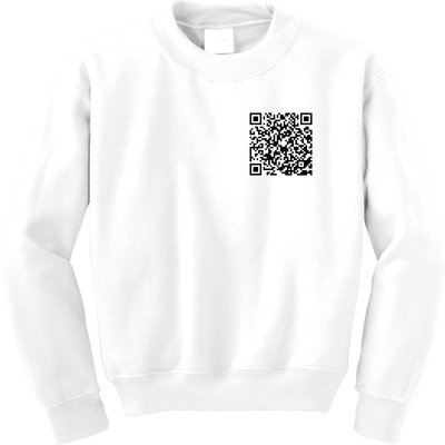 God Is Greater QR Code Kids Sweatshirt