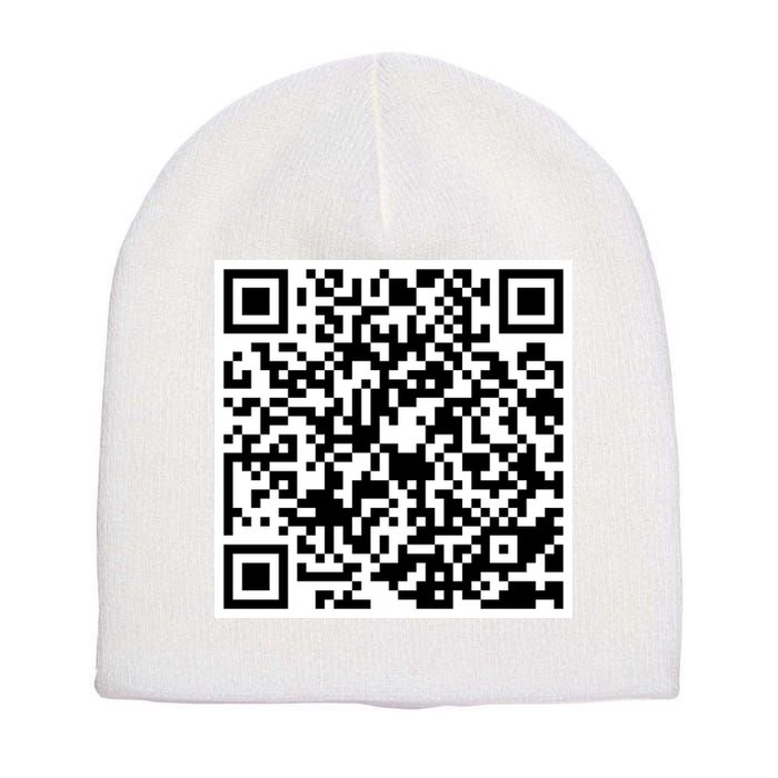 God Is Greater QR Code Short Acrylic Beanie