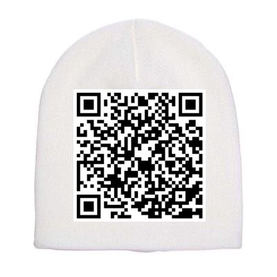 God Is Greater QR Code Short Acrylic Beanie