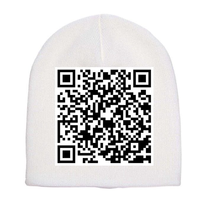 God Is Greater QR Code Short Acrylic Beanie