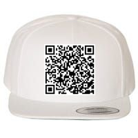 God Is Greater QR Code Wool Snapback Cap