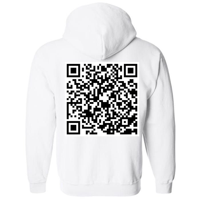 God Is Greater QR Code Full Zip Hoodie
