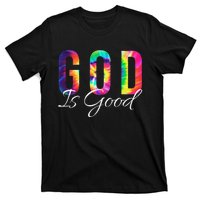 God Is Good Bible Verse Psalm Christian Faith Jesus Tie Dye T-Shirt