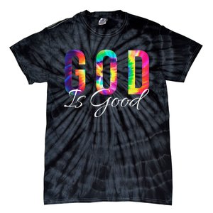 God Is Good Bible Verse Psalm Christian Faith Jesus Tie Dye Tie-Dye T-Shirt