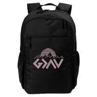God Is Greater Than The Highs And Lows Religious Daily Commute Backpack