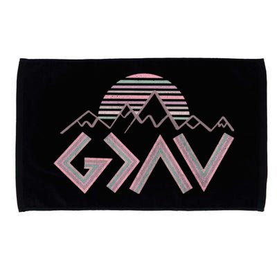 God Is Greater Than The Highs And Lows Religious Microfiber Hand Towel