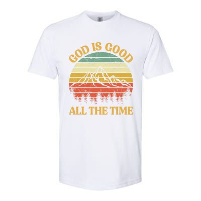 God Is Good All The Time Worship Preachers Christian  Softstyle CVC T-Shirt