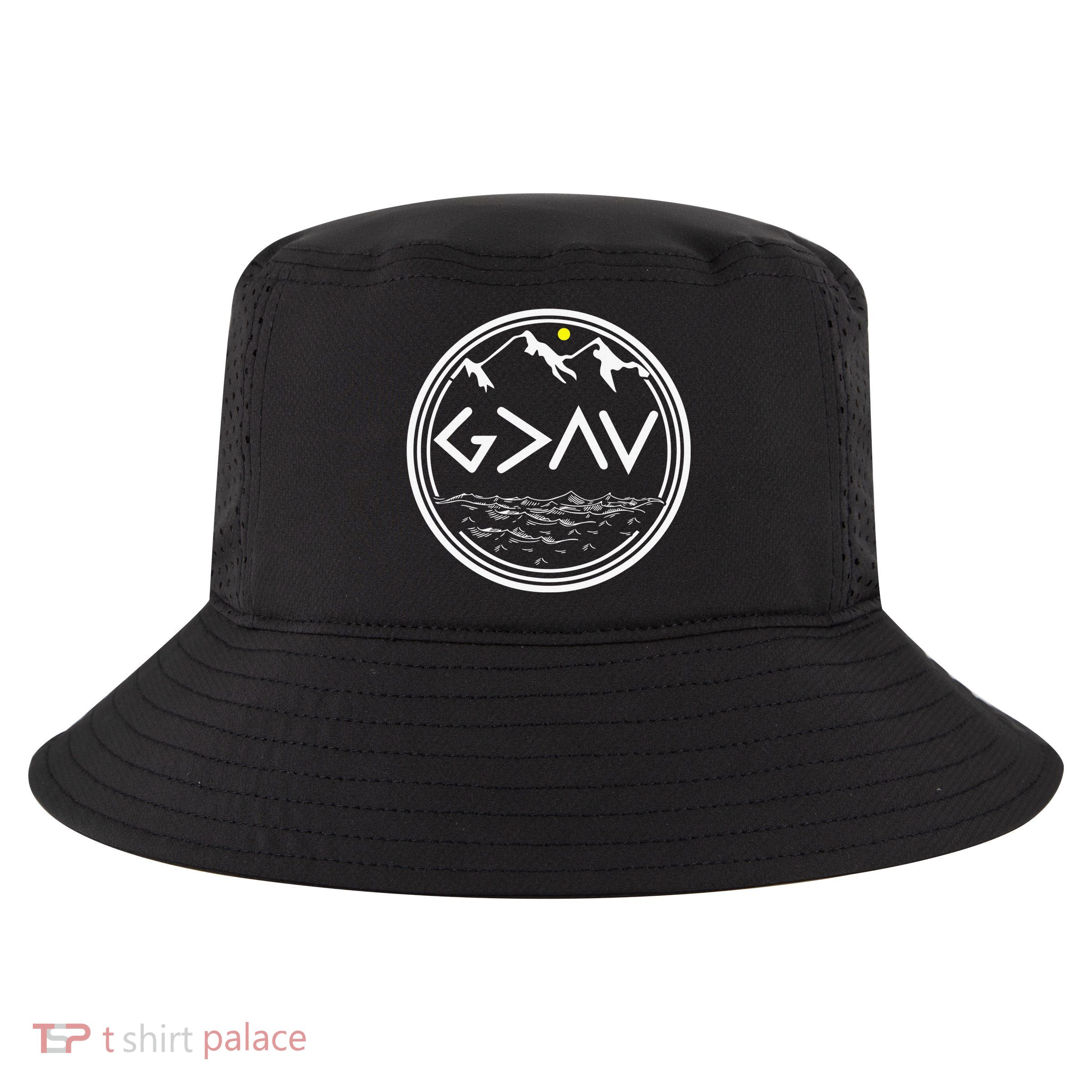 God Is Greater Than The Highs And Lows  Cool Comfort Performance Bucket Hat