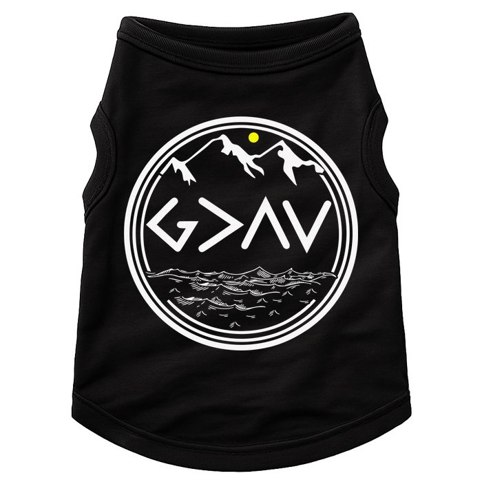 God Is Greater Than The Highs And Lows  Doggie Tank