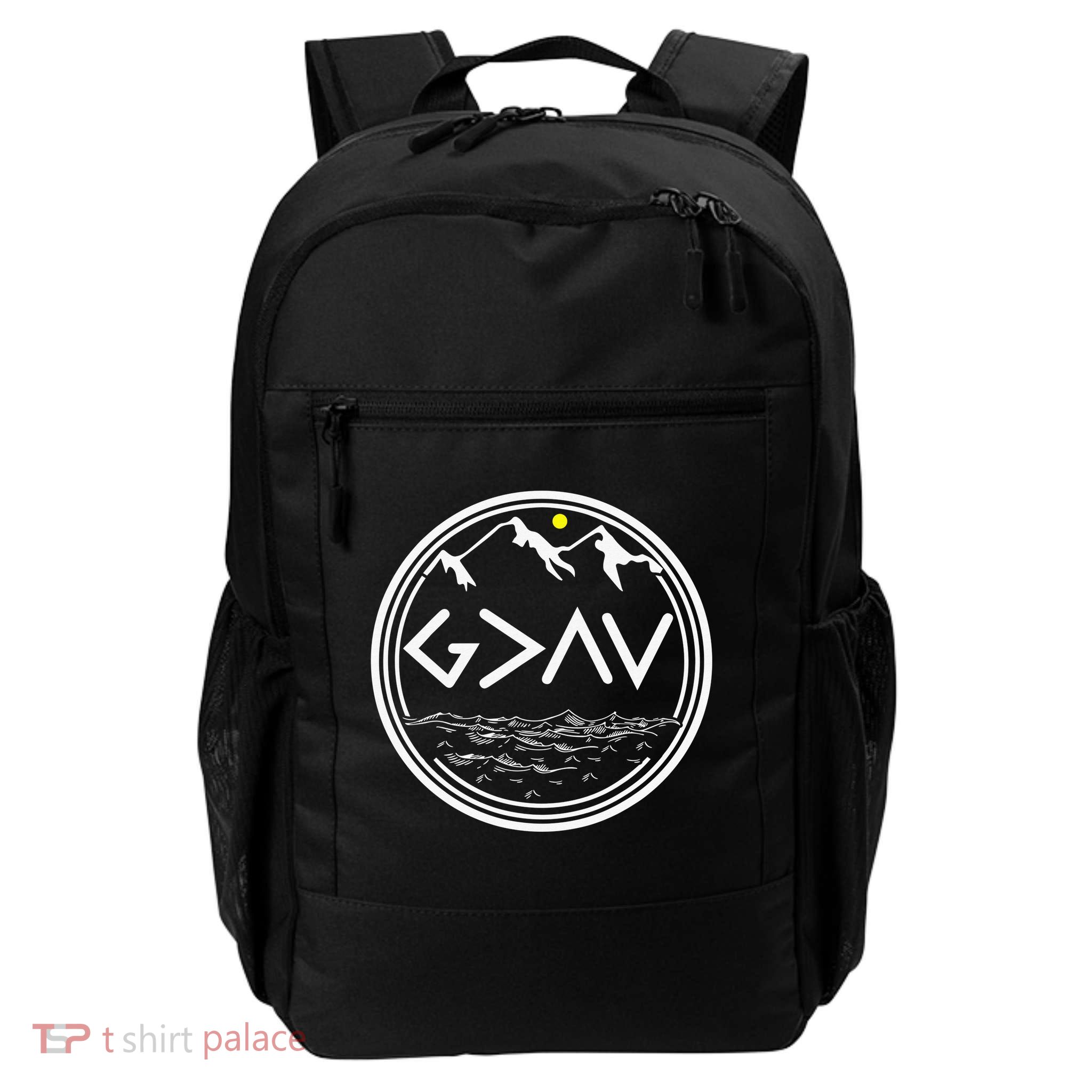 God Is Greater Than The Highs And Lows  Daily Commute Backpack