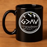 God Is Greater Than The Highs And Lows  11oz C Handle Ceramic Mug
