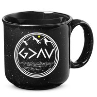 God Is Greater Than The Highs And Lows  15oz Campfire Ceramic Mug