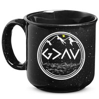 God Is Greater Than The Highs And Lows  15oz Campfire Ceramic Mug