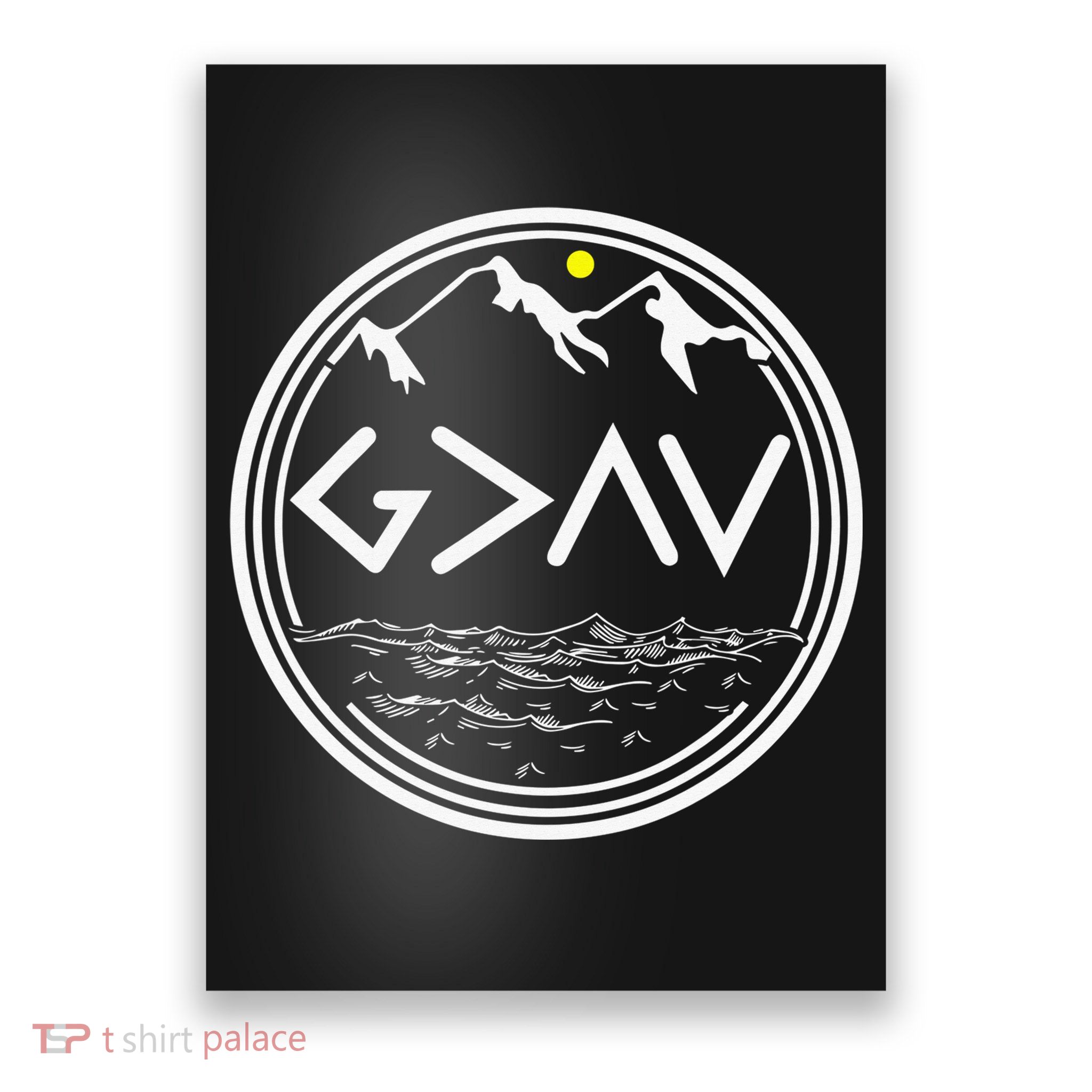God Is Greater Than The Highs And Lows  Poster