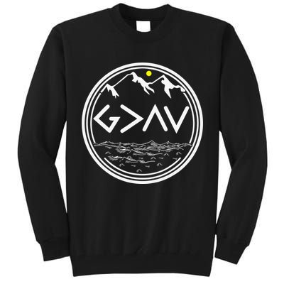 God Is Greater Than The Highs And Lows  Tall Sweatshirt