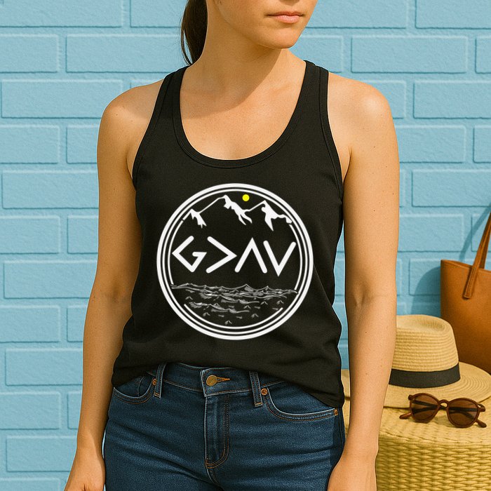 God Is Greater Than The Highs And Lows  Womens Tank Top