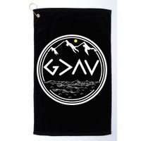 God Is Greater Than The Highs And Lows  Golf Towel