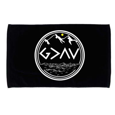 God Is Greater Than The Highs And Lows  Microfiber Hand Towel