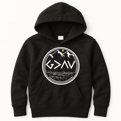 God Is Greater Than The Highs And Lows  Kids Hoodie