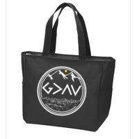 God Is Greater Than The Highs And Lows  Zip Tote Bag