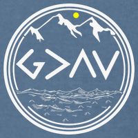 God Is Greater Than The Highs And Lows  Garment-Dyed Sweatshirt