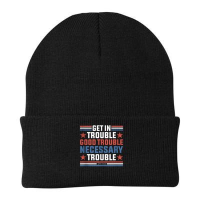Get In Good Necessary Trouble John Lewis Protest Knit Cap Winter Beanie
