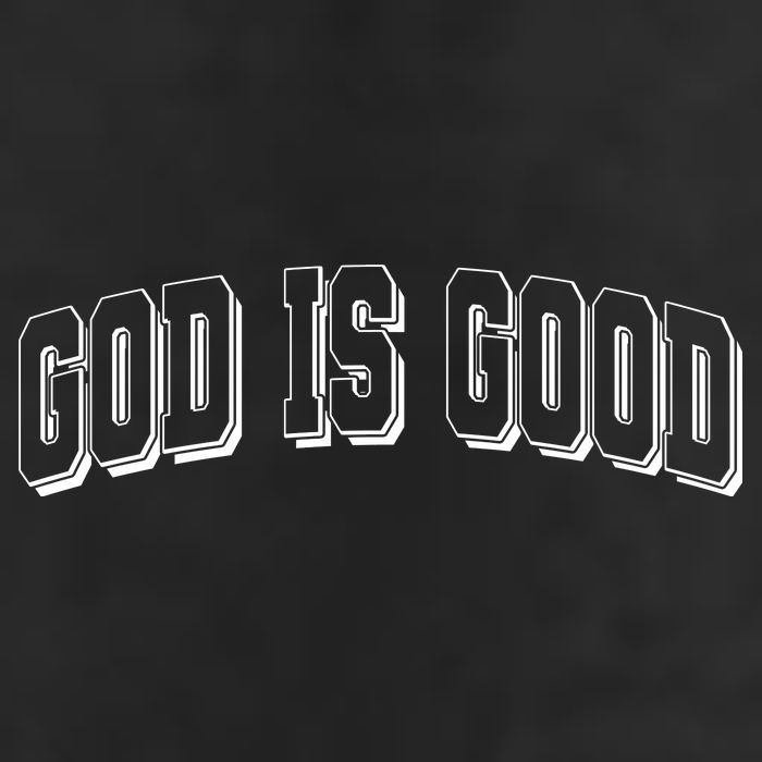 God Is Good Sports University Style Logo Adult Drive Performance Visor