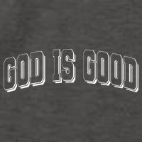 God Is Good Sports University Style Logo Vector Backpack
