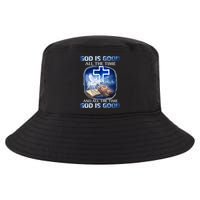 God Is Good All The Time Christian Cross Jesus Quote Cool Comfort Performance Bucket Hat