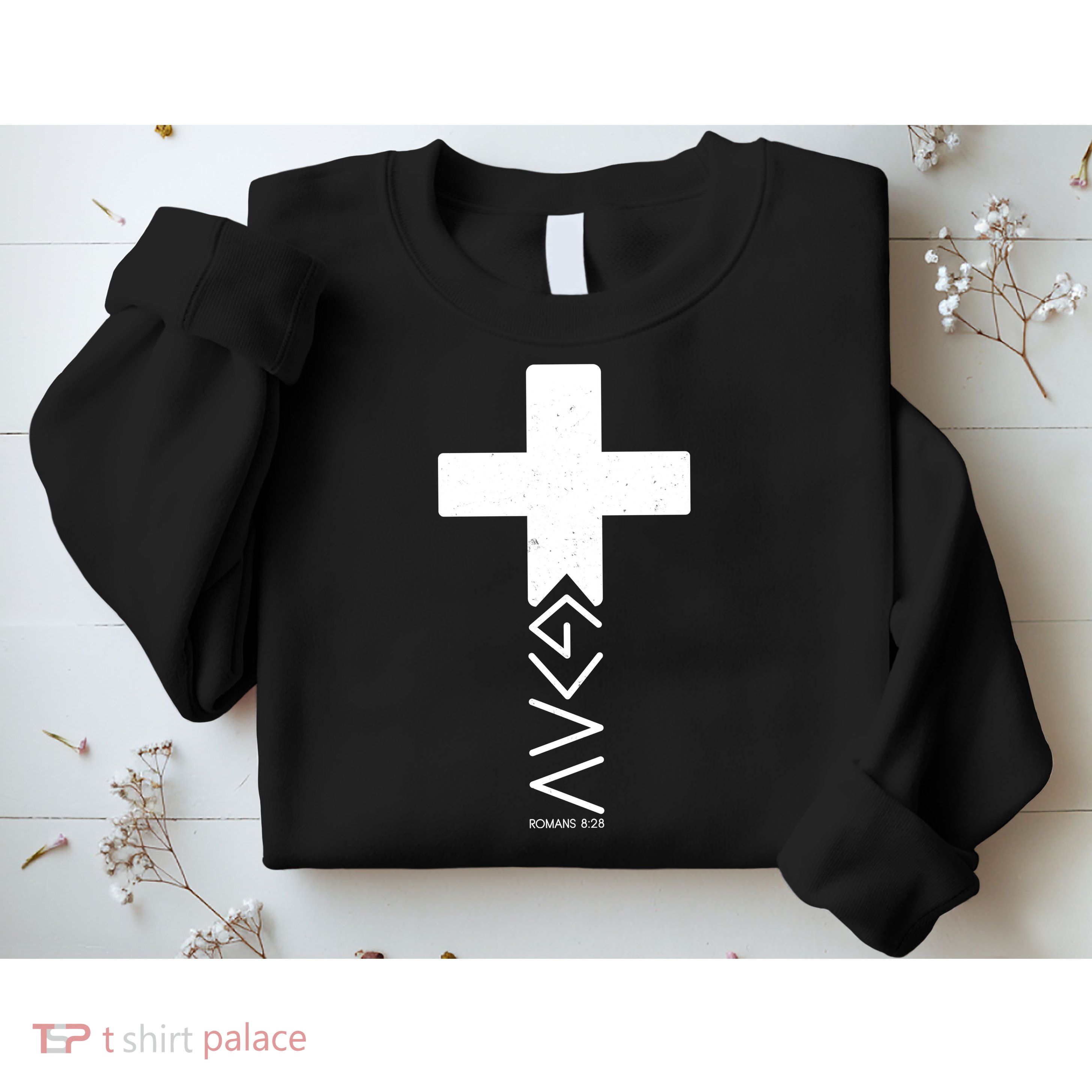 God Is Greater Than Highs And Lows Romans 8 28 Sweatshirt