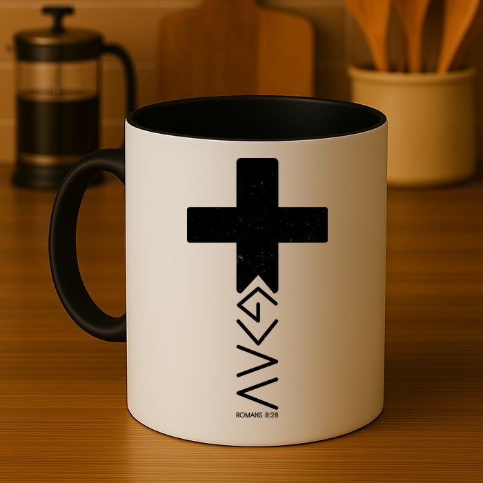 God Is Greater Than Highs And Lows Romans 8 28 Mug