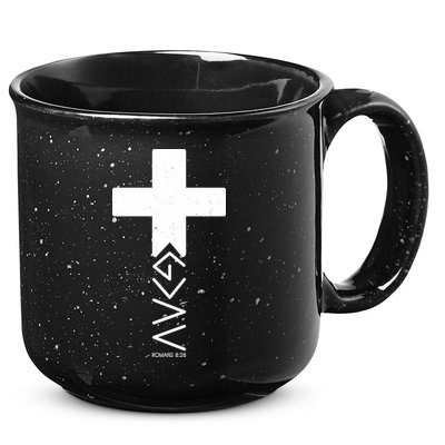 God Is Greater Than Highs And Lows Romans 8 28 15oz Campfire Ceramic Mug