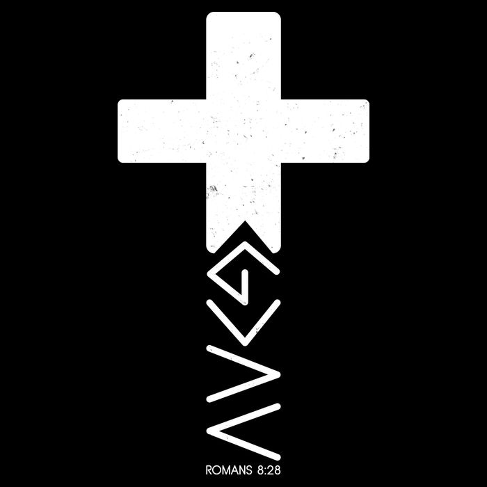 God Is Greater Than Highs And Lows Romans 8 28 16 in Basic Backpack