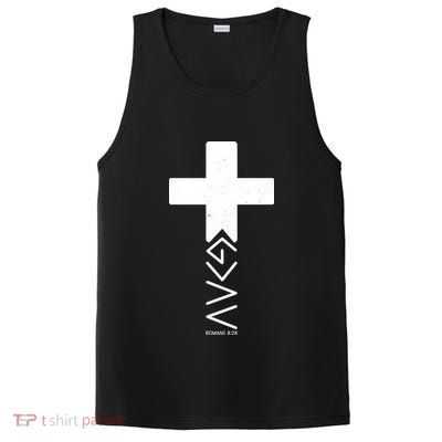 God Is Greater Than Highs And Lows Romans 8 28 PosiCharge Competitor Tank
