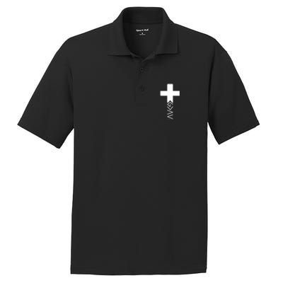 God Is Greater Than Highs And Lows Romans 8 28 PosiCharge RacerMesh Polo