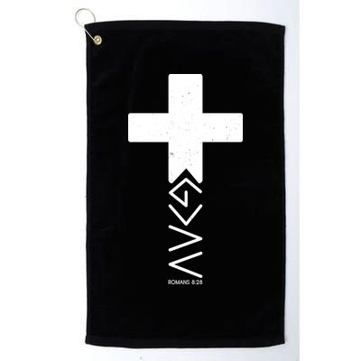 God Is Greater Than Highs And Lows Romans 8 28 Golf Towel
