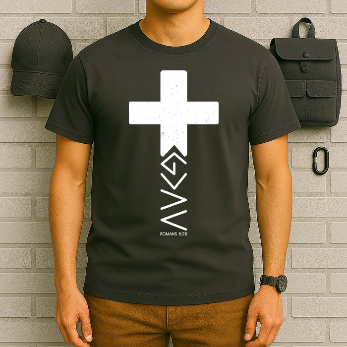 God Is Greater Than Highs And Lows Romans 8 28 T-Shirt