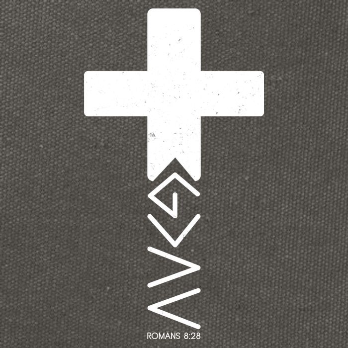 God Is Greater Than Highs And Lows Romans 8 28 Cotton Canvas Backpack