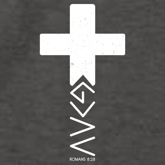 God Is Greater Than Highs And Lows Romans 8 28 Vector Backpack